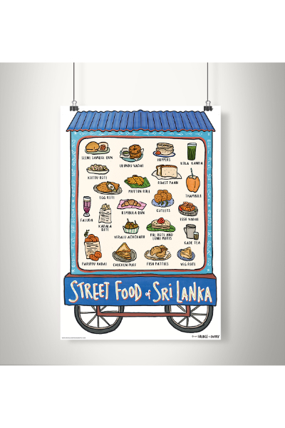 OSAS - Street Food poster (A3)